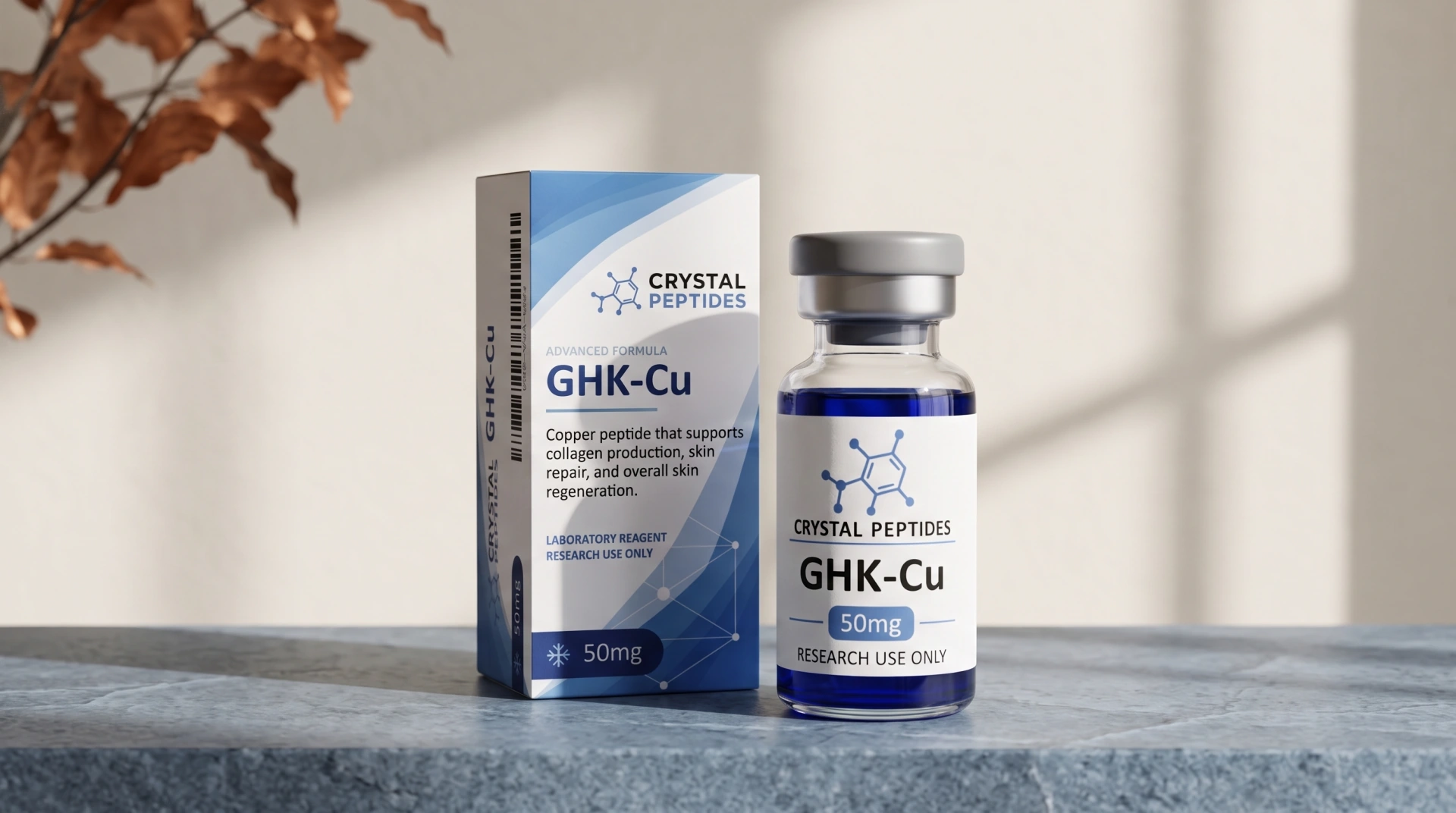 GHK-Cu: koperpeptide in onderzoek naar antiveroudering