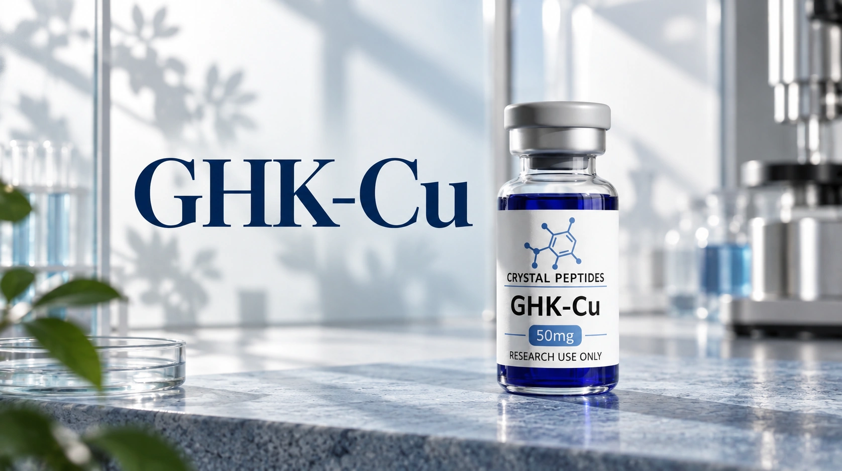 GHK-Cu: koperpeptide in onderzoek naar antiveroudering