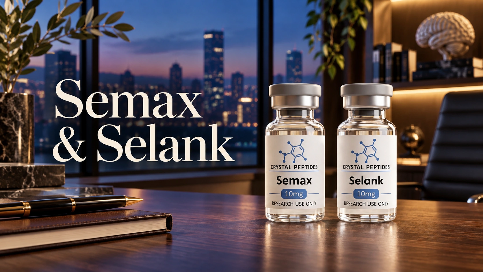 Semax en Selank: onderzoek naar cognitieve peptiden